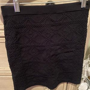 Guess black skirt/ new never wore